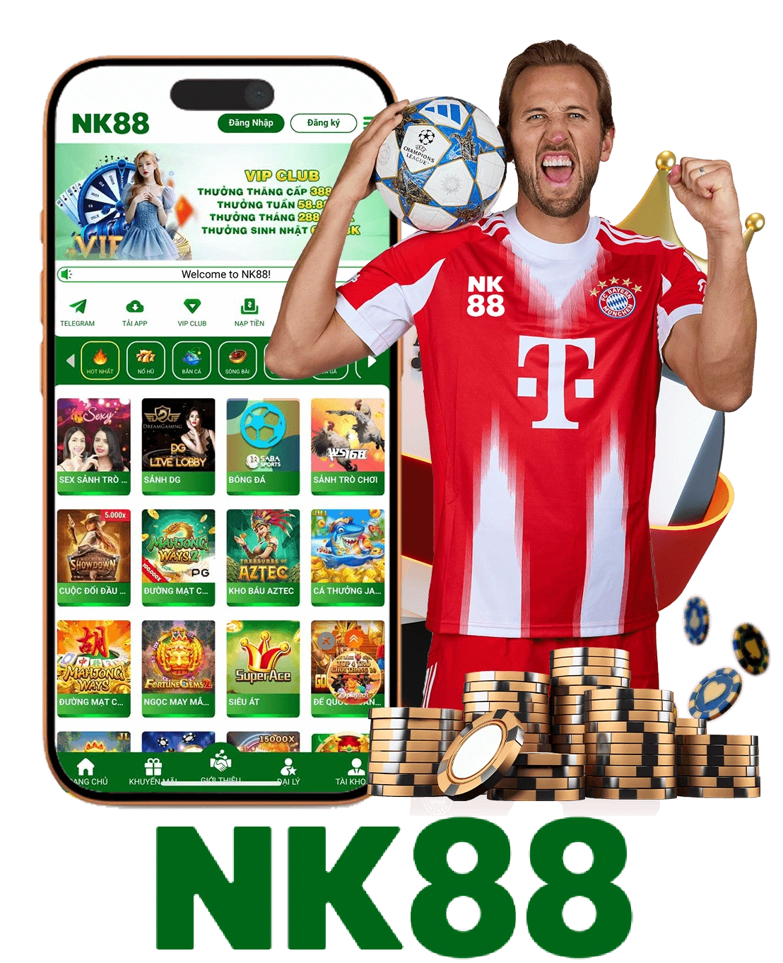 Dịch vụ NK88 trên nhiều nền tảng